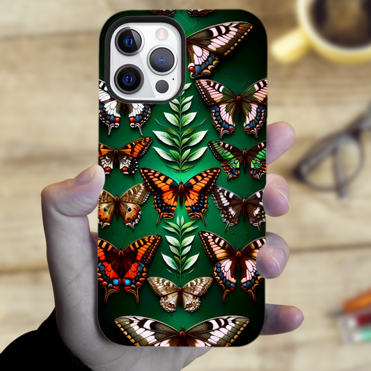 Butterflies BU4, Tough Phone Case, Full Wrap Technology, Made From Premium Polycarbonate, Great Gift Idea...