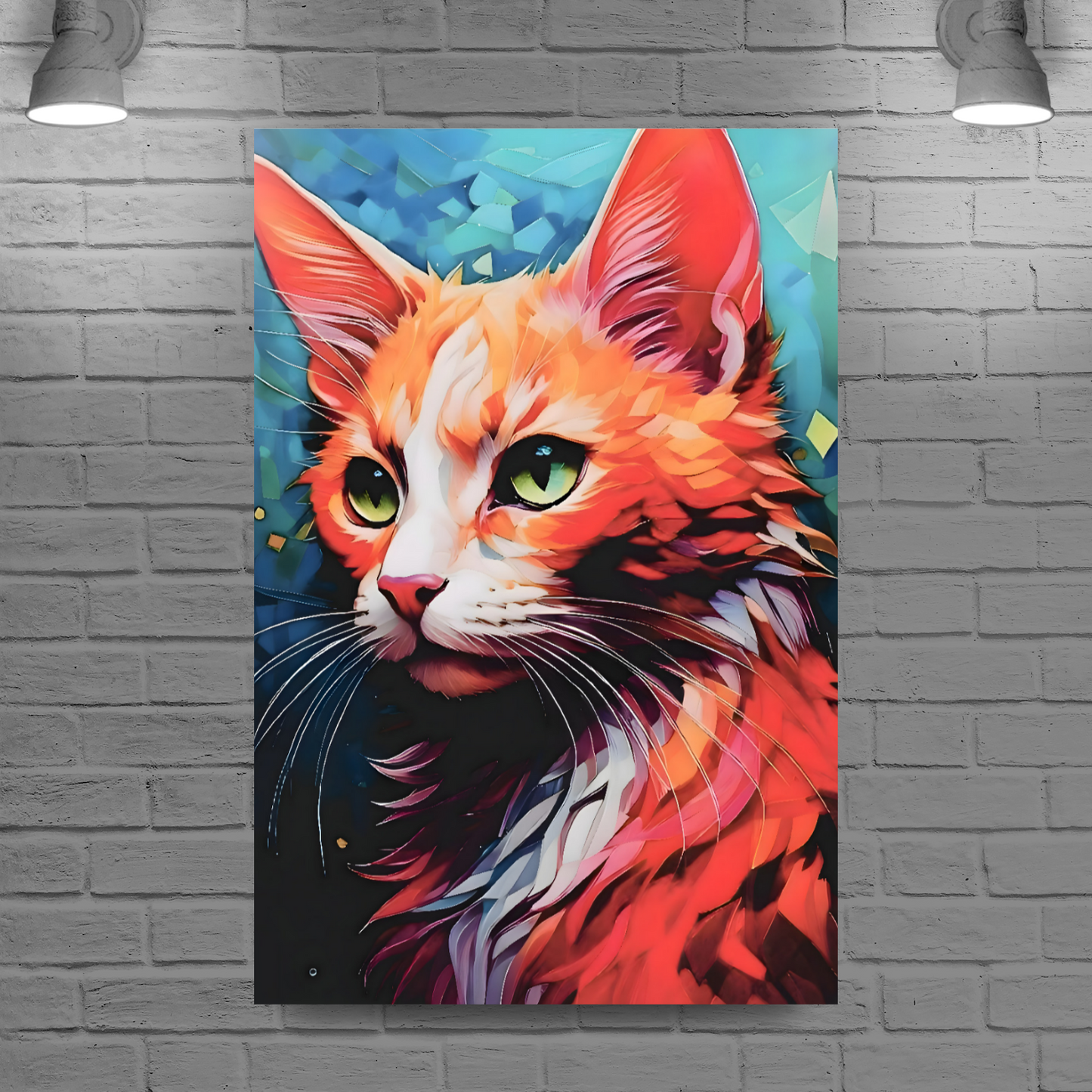 Old Ginger, Printed On High Quality Canvas, Vivid Colours, Unique Images, A Gift To Last A Lifetime..
