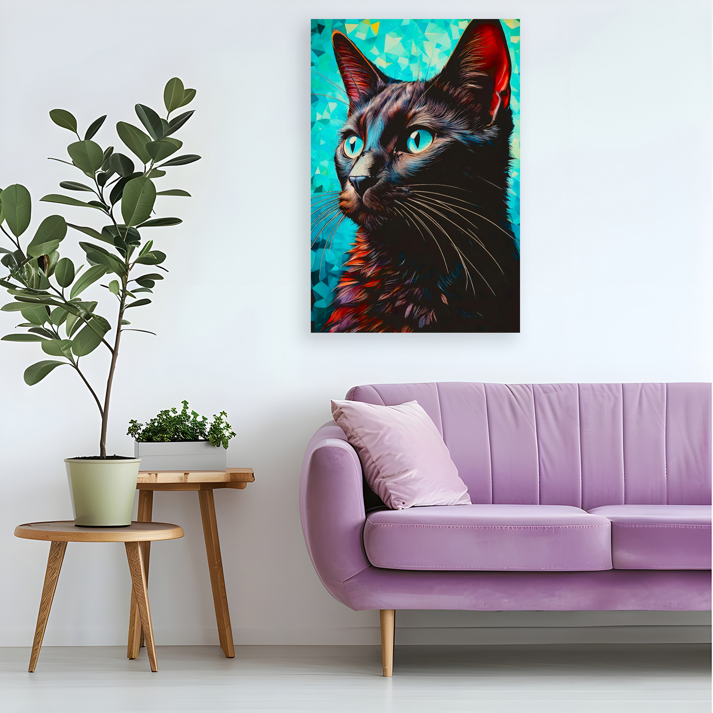 Old Blue Eyes, Printed On High Quality Canvas, Vivid Colours, Unique Images, A Gift To Last A Lifetime..