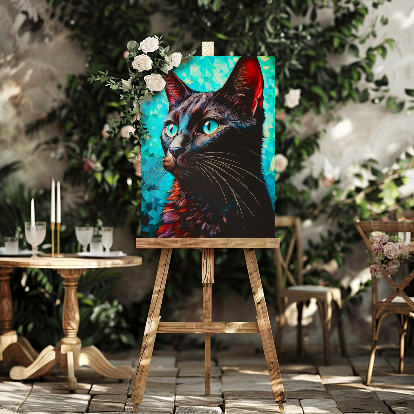Cat A3, Printed On Gloss Aluminium To Enhance Colour And Detail, A Unique Gift That Will Lasts Forever...