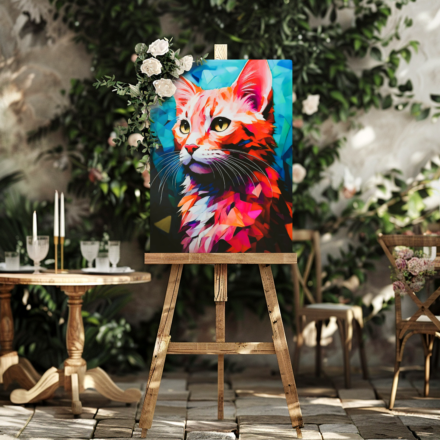 Cat A7, Printed On Gloss Aluminium To Enhance Colour And Detail, A Unique Gift That Will Lasts Forever...