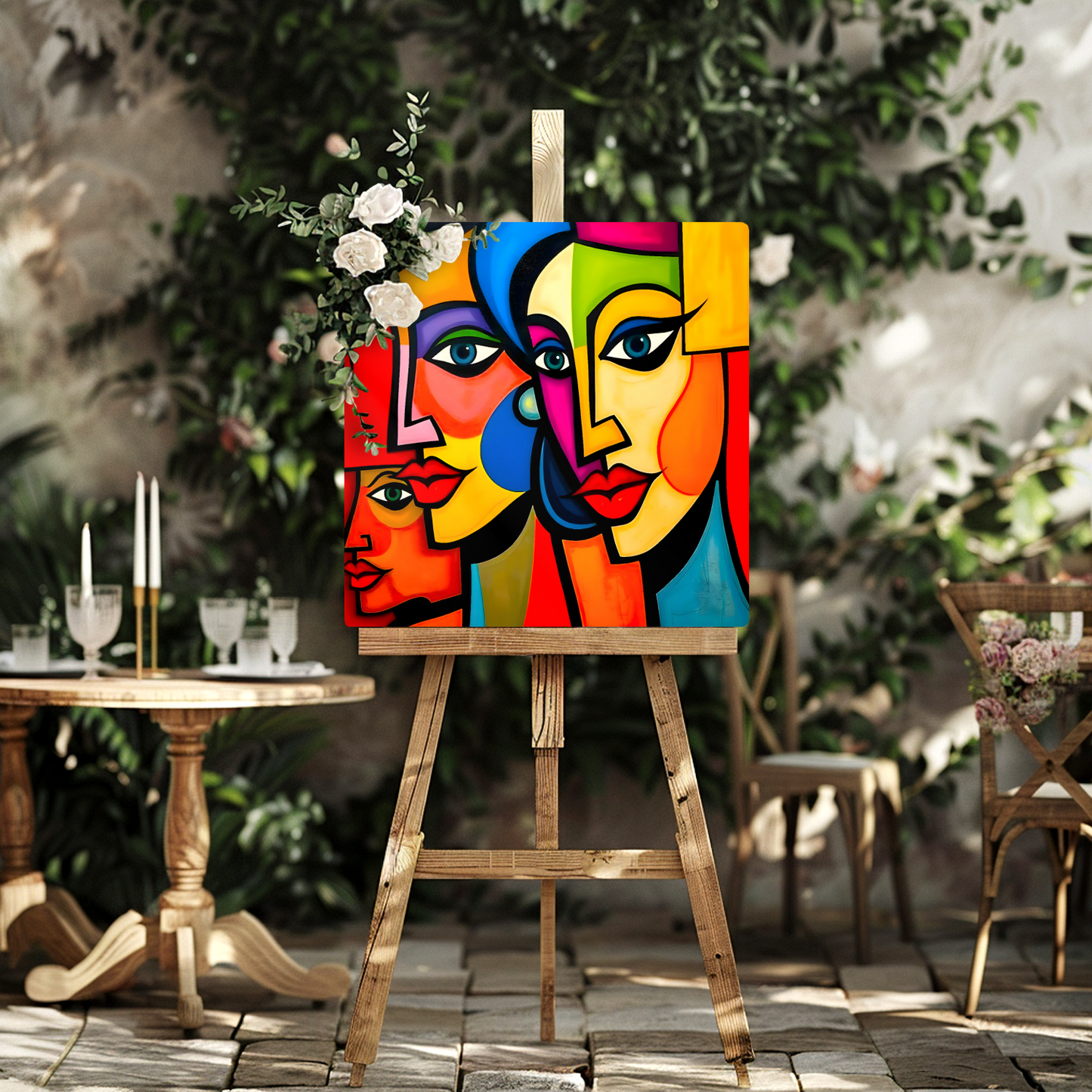 Picasso Style 1, Printed On Gloss Aluminium To Enhance Colour And Detail, A Unique Gift That Will Lasts Forever...