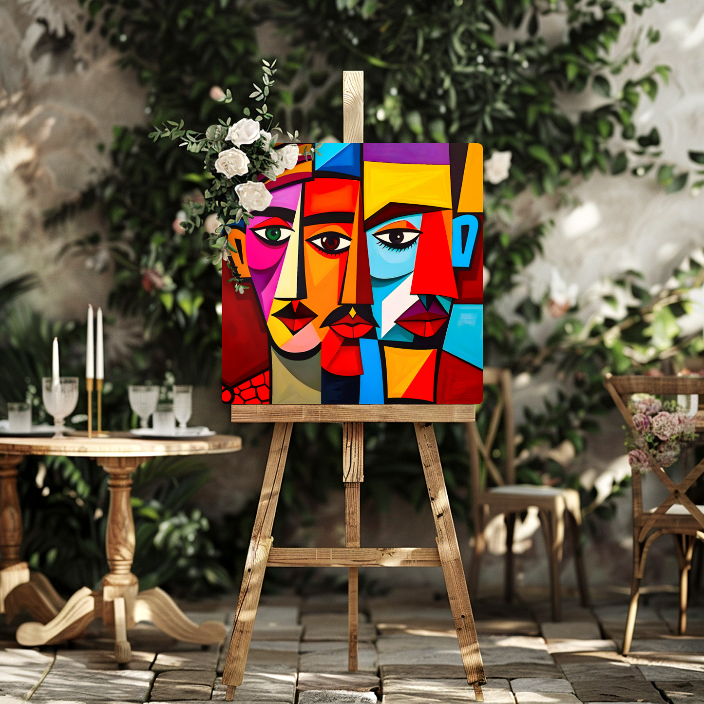 Picasso Style 5, Printed On Gloss Aluminium To Enhance Colour And Detail, A Unique Gift That Will Lasts Forever...