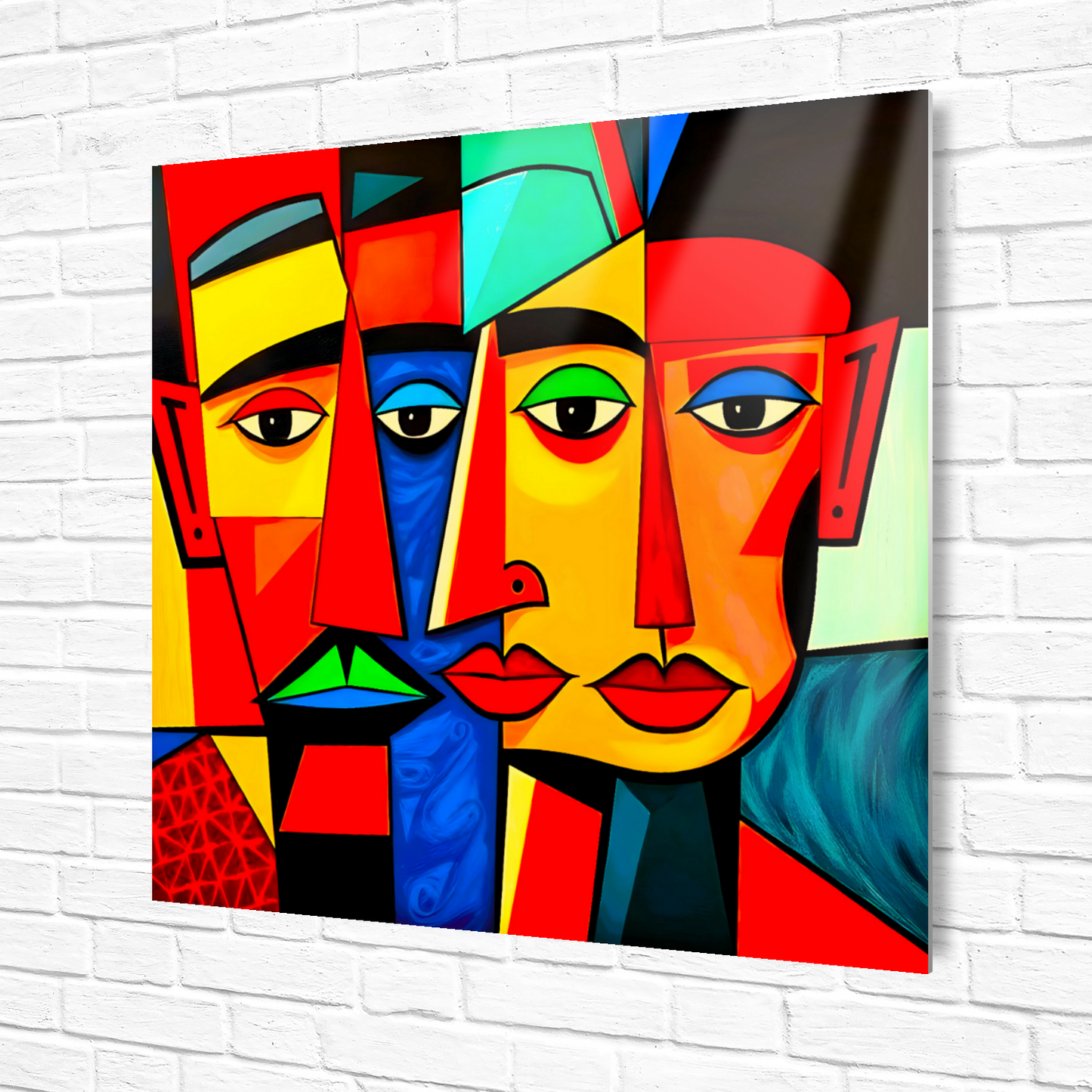 Picasso Style 6, Printed On Gloss Aluminium To Enhance Colour And Detail, A Unique Gift That Will Lasts Forever...