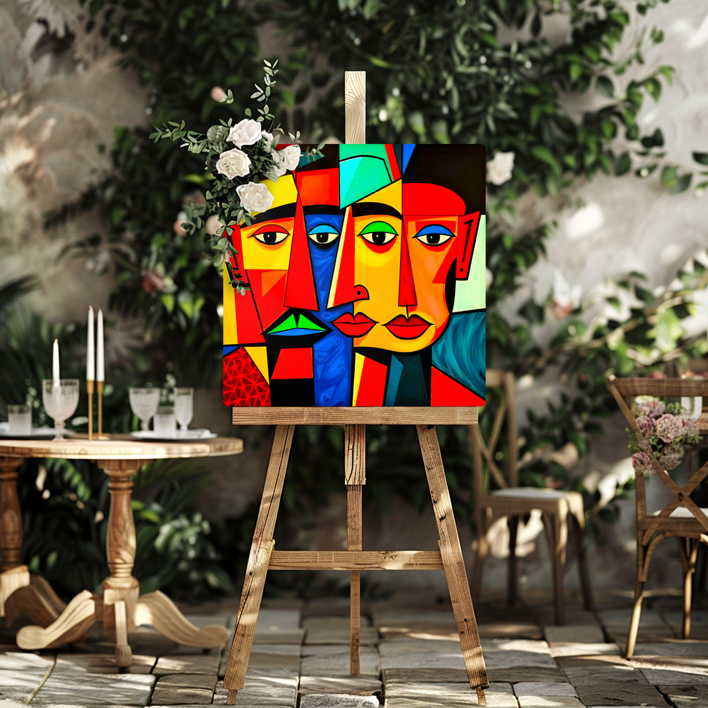 Picasso Style 6, Printed On Gloss Aluminium To Enhance Colour And Detail, A Unique Gift That Will Lasts Forever...
