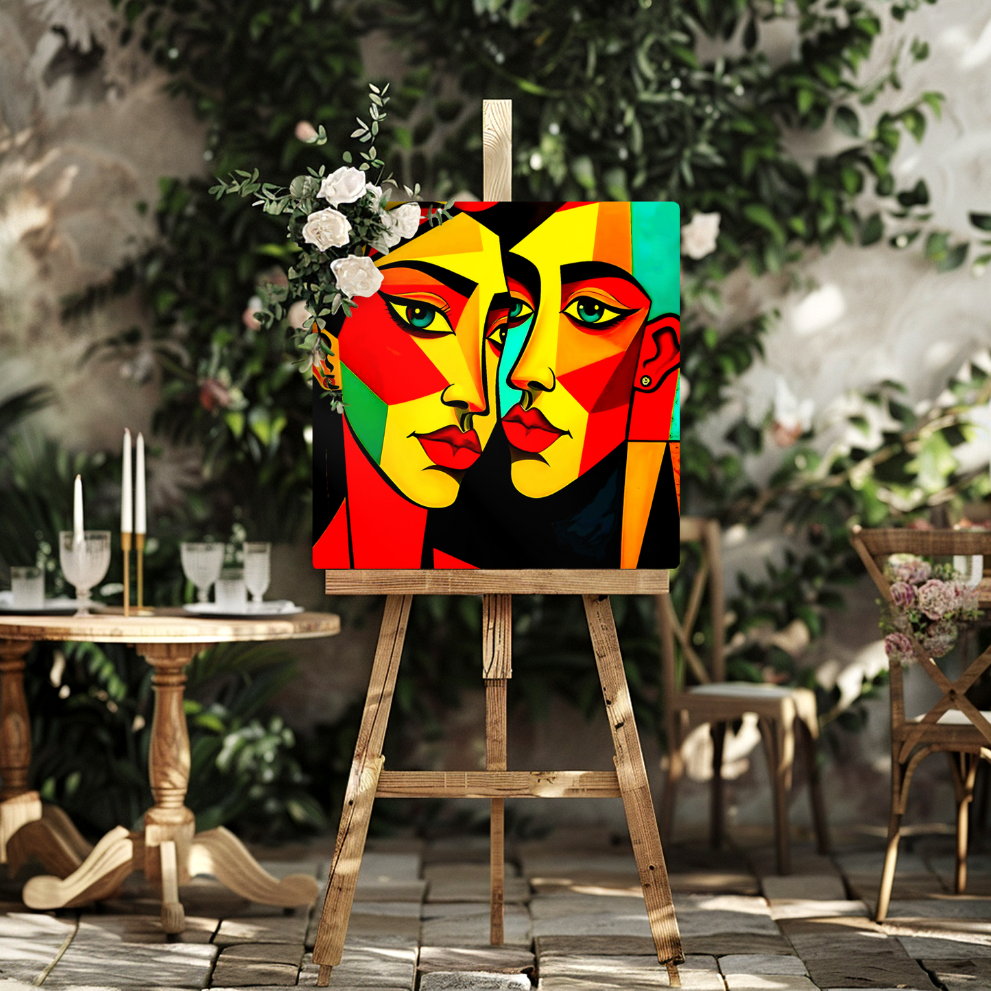 Picasso Style 8, Printed On Gloss Aluminium To Enhance Colour And Detail, A Unique Gift That Will Lasts Forever...