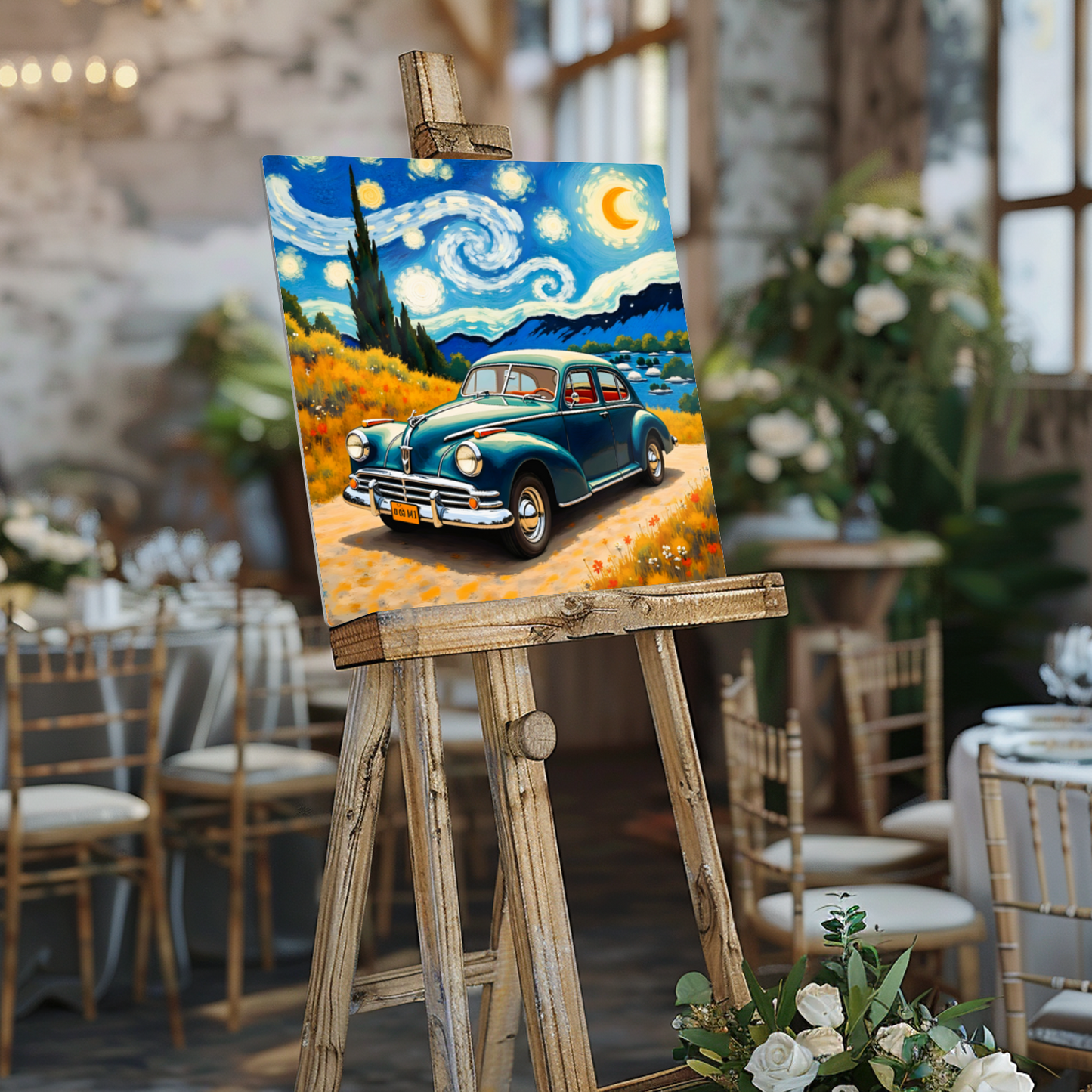 Motor Car 9, Printed on aluminium to enhance colour and detail, unique prints, an enduring gift...