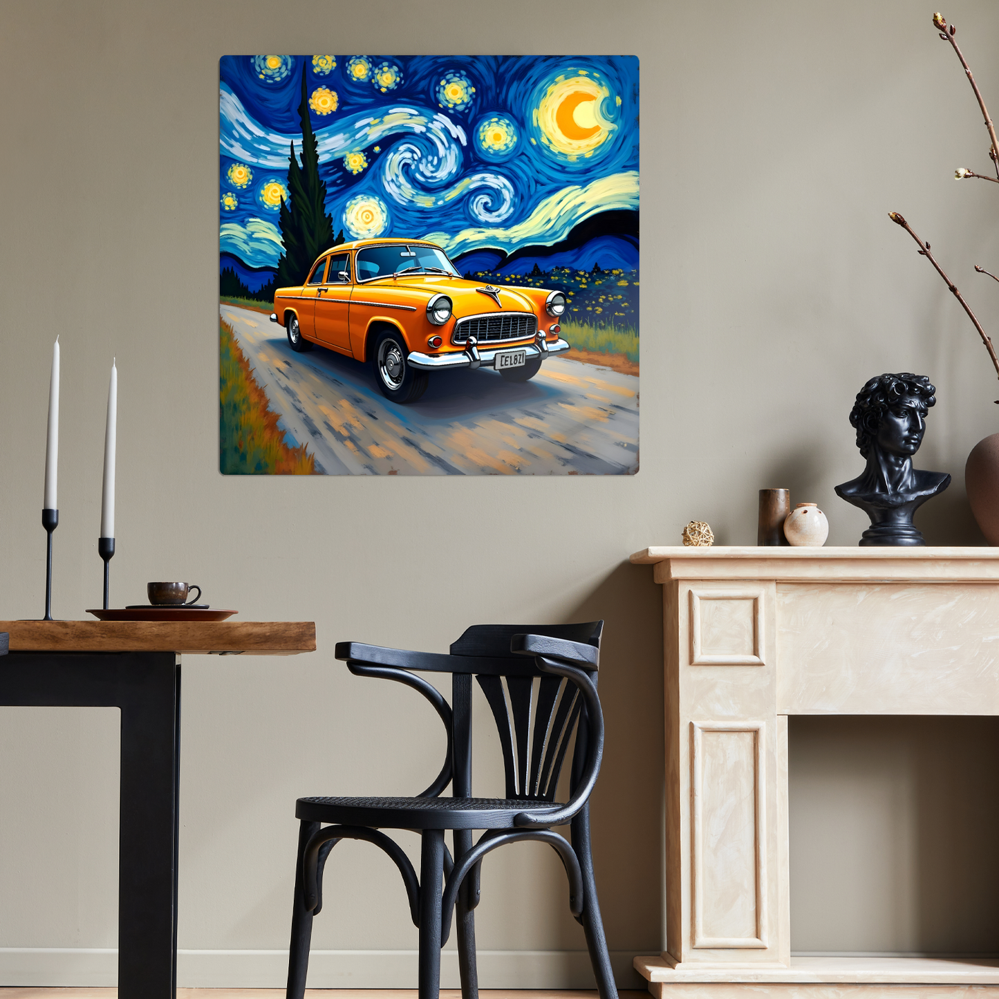 Motor Car 10, Printed on aluminium to enhance colour and detail, unique prints, an enduring gift...