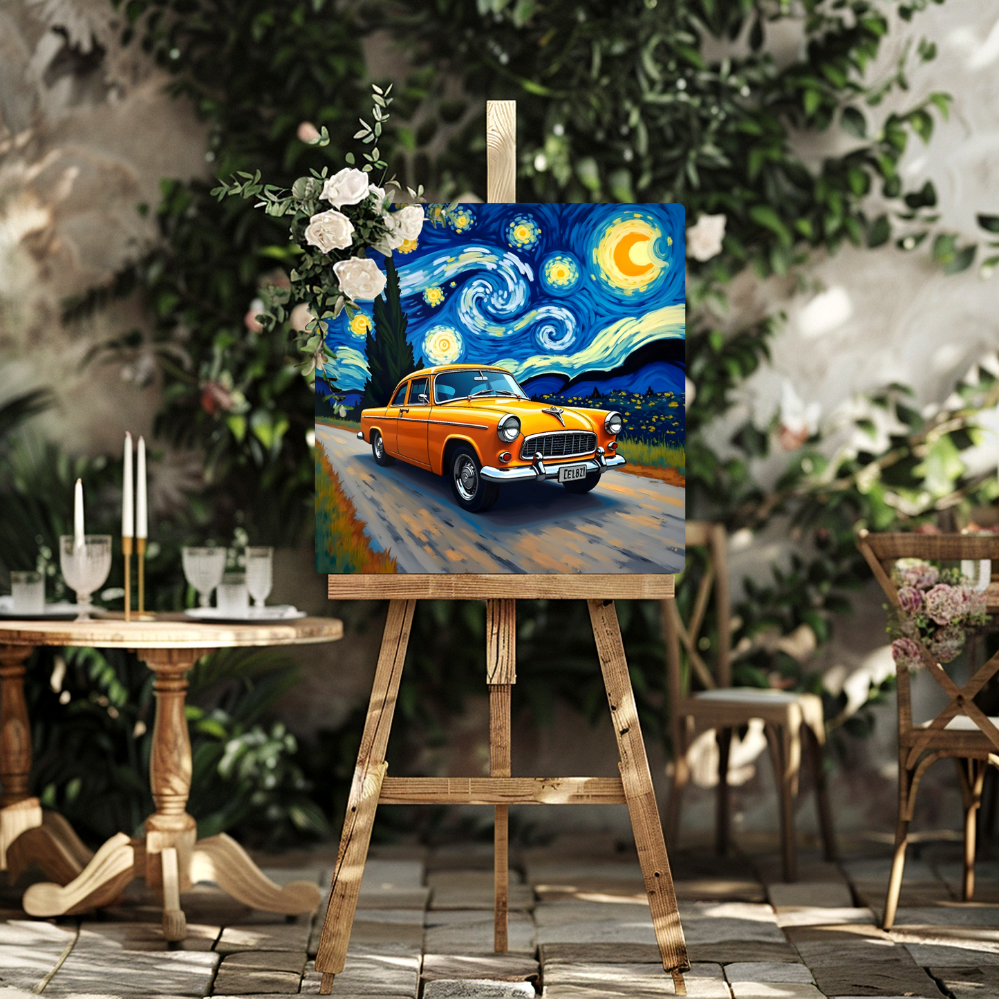 Motor Car 10, Printed on aluminium to enhance colour and detail, unique prints, an enduring gift...