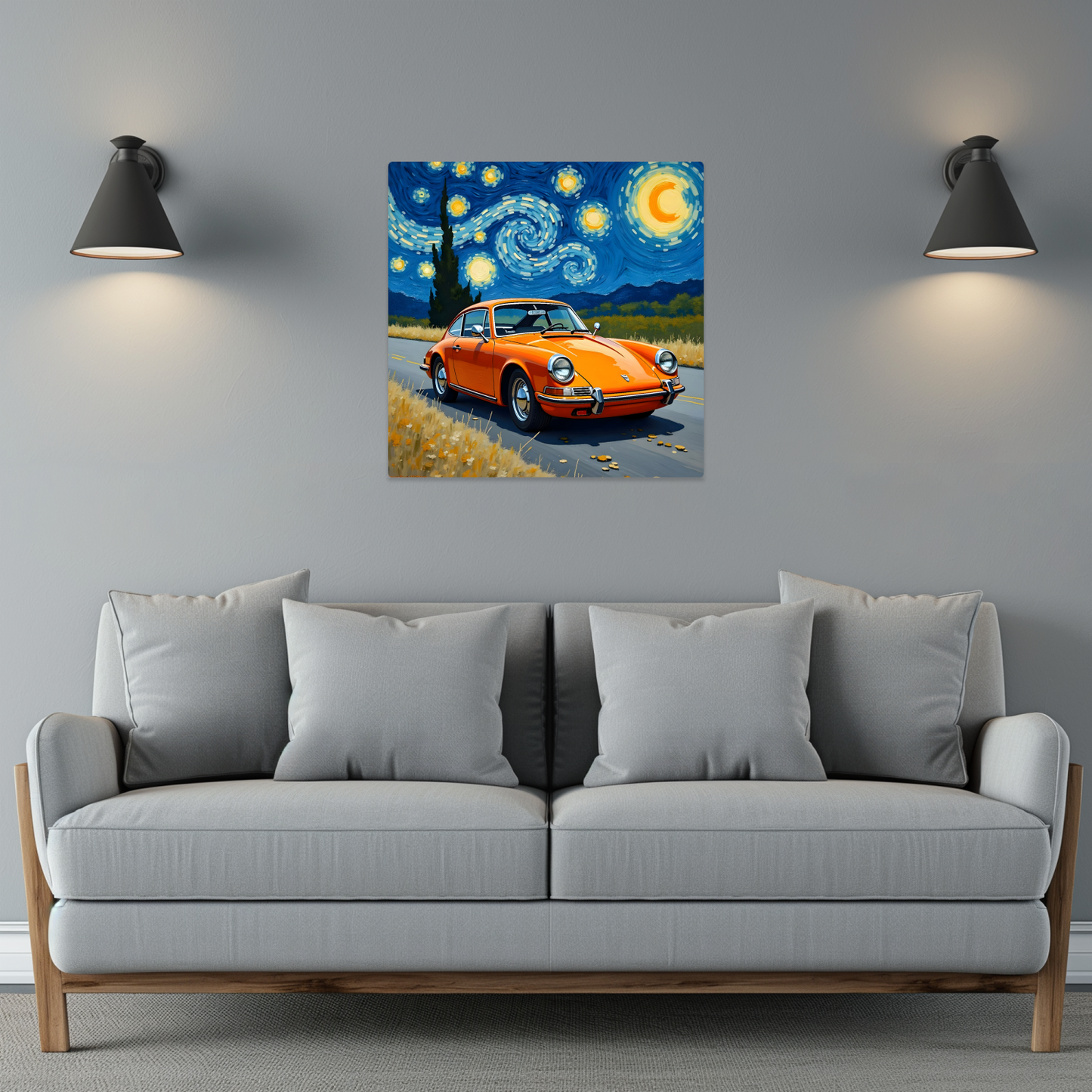 Motor Car 11, Printed on aluminium to enhance colour and detail, unique prints, an enduring gift...