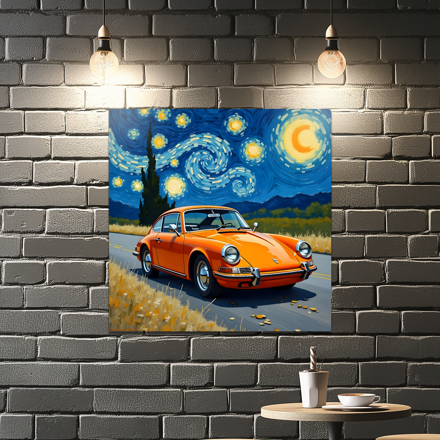 Motor Car 11, Printed on aluminium to enhance colour and detail, unique prints, an enduring gift...