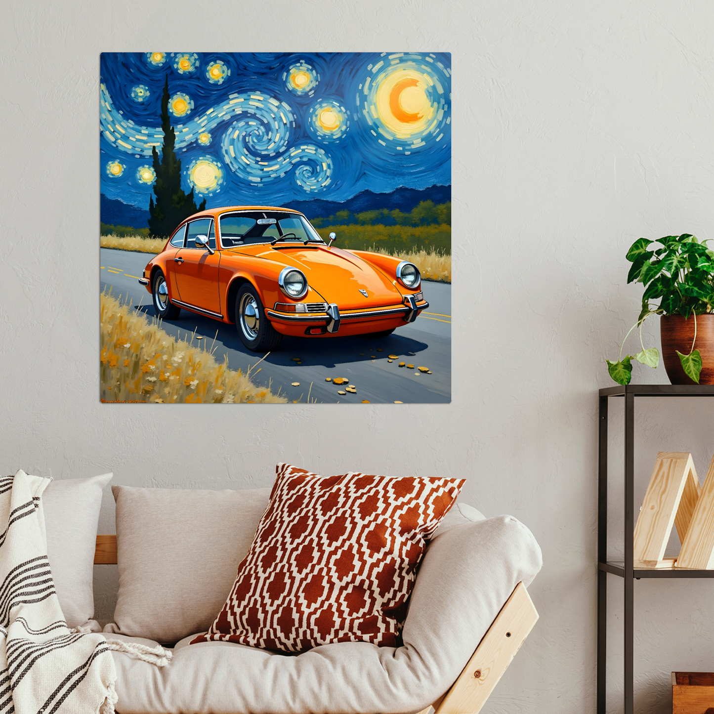 Motor Car 11, Printed on aluminium to enhance colour and detail, unique prints, an enduring gift...