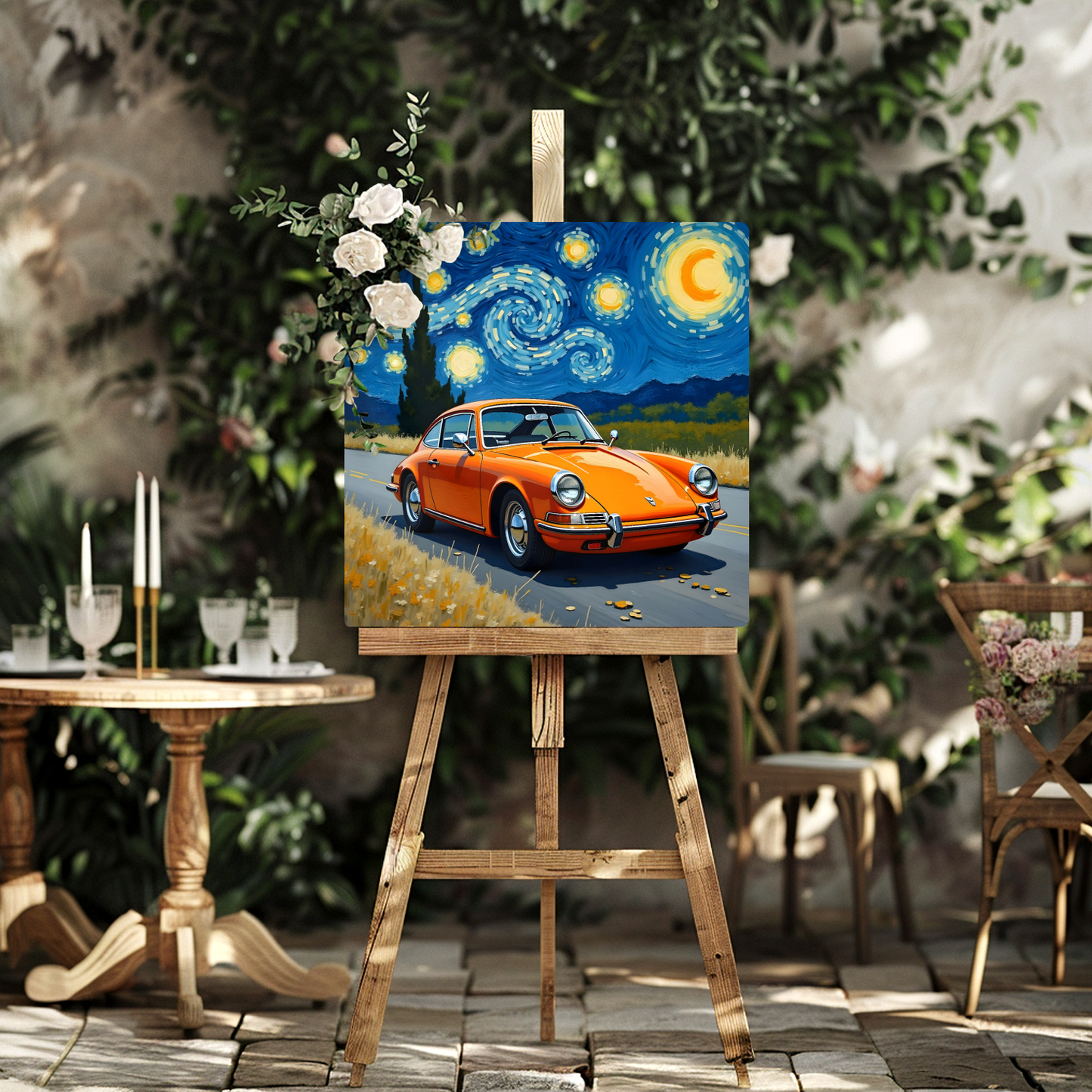 Motor Car 11, Printed on aluminium to enhance colour and detail, unique prints, an enduring gift...