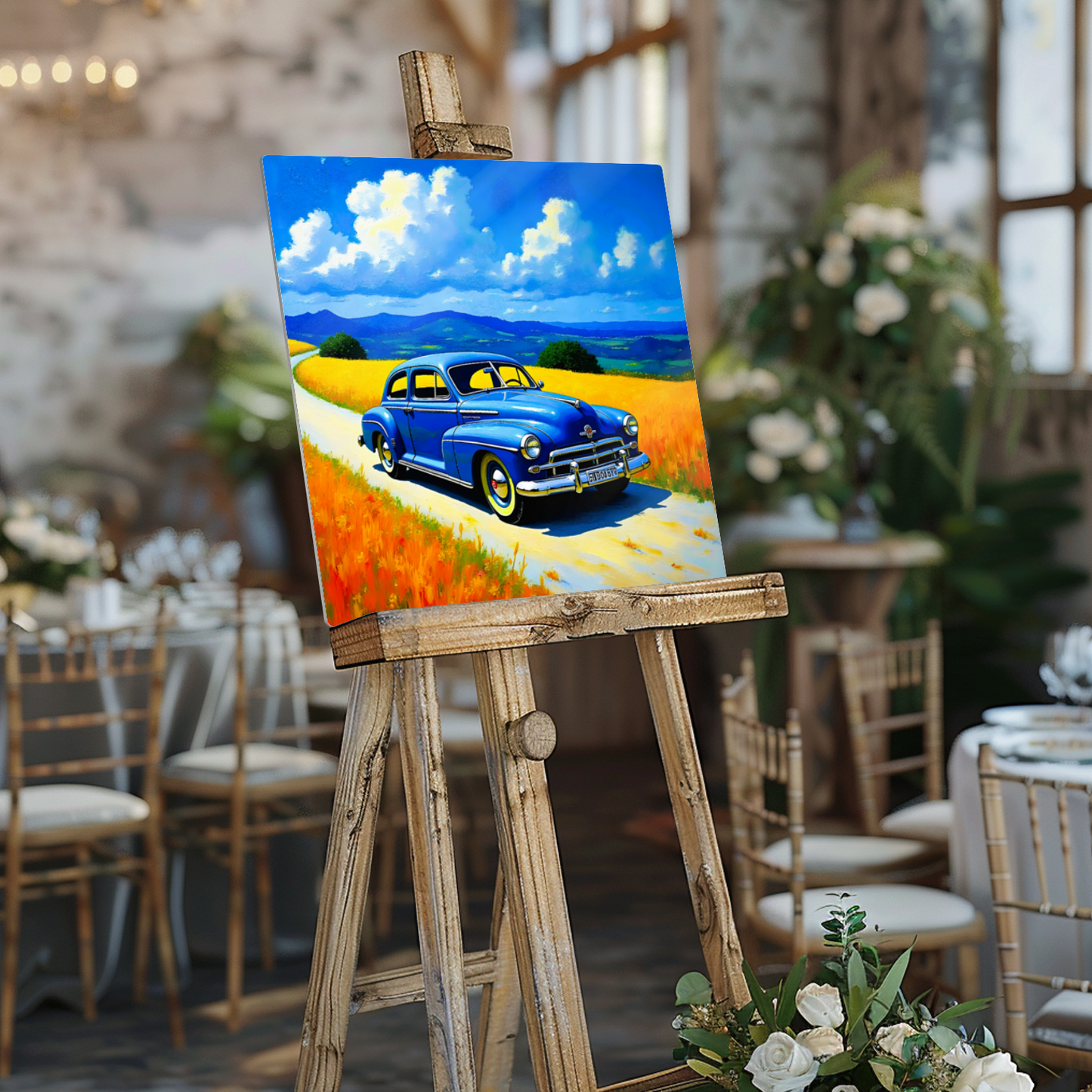 Motor Car 12, Printed on aluminium to enhance colour and detail, unique prints, an enduring gift...