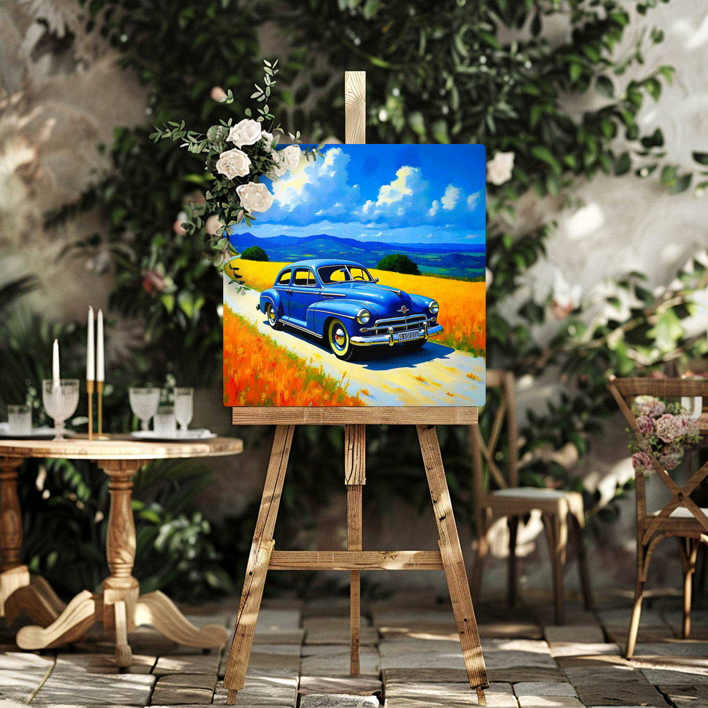 Motor Car 12, Printed on aluminium to enhance colour and detail, unique prints, an enduring gift...
