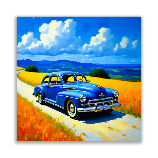 Motor Car 12, Printed on aluminium to enhance colour and detail, unique prints, an enduring gift...
