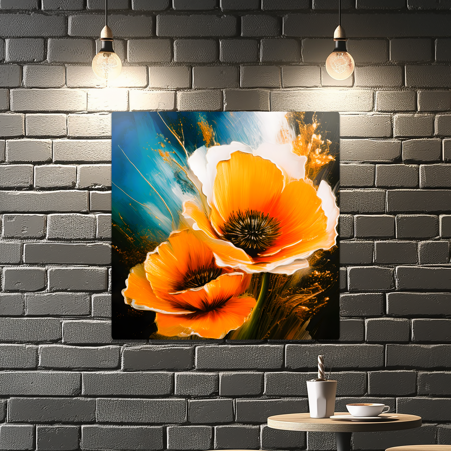 Yellow Poppy, Printed on glossy aluminium to enhance colour and detail. A great gift idea that will endure a lifetime...