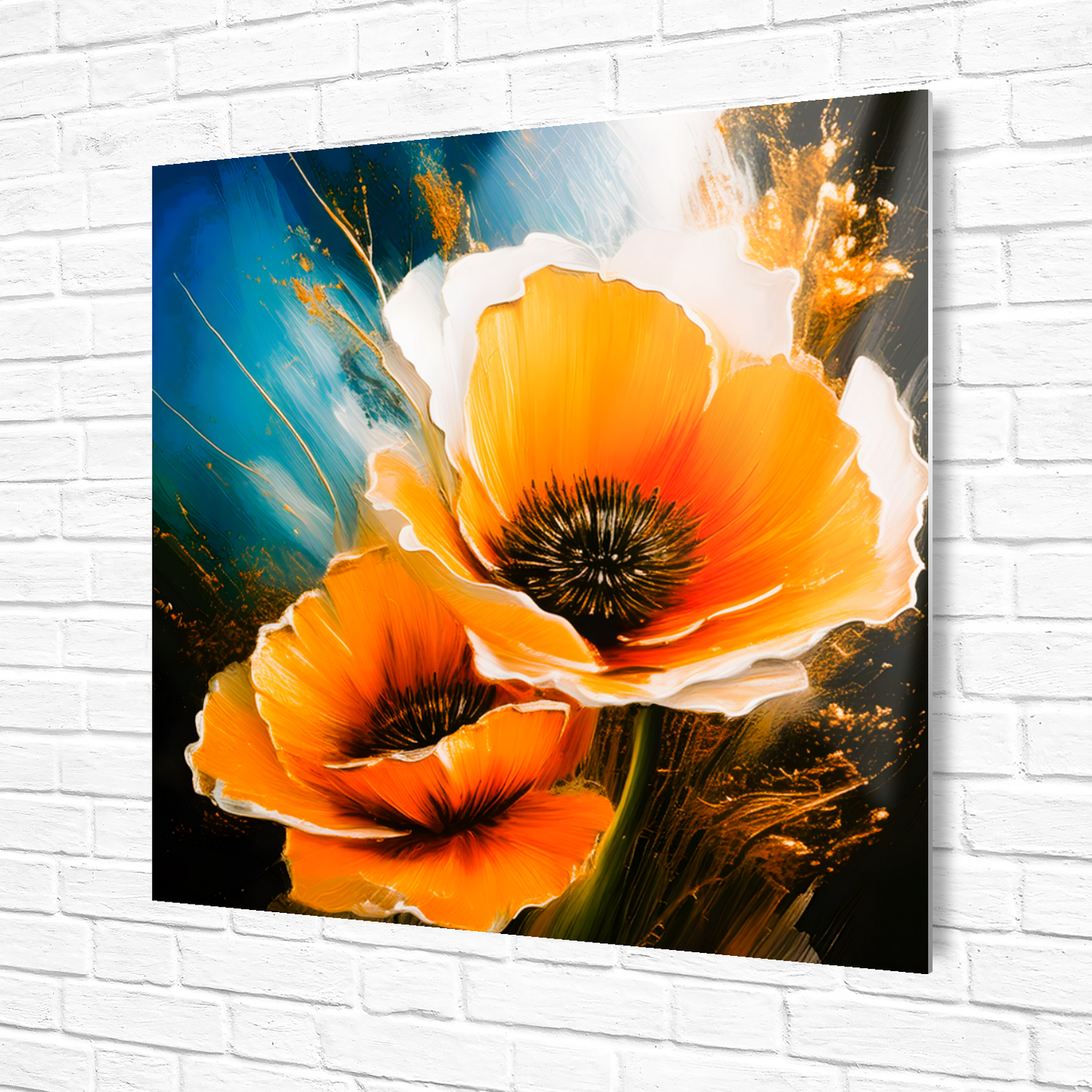 Yellow Poppy, Printed on glossy aluminium to enhance colour and detail. A great gift idea that will endure a lifetime...