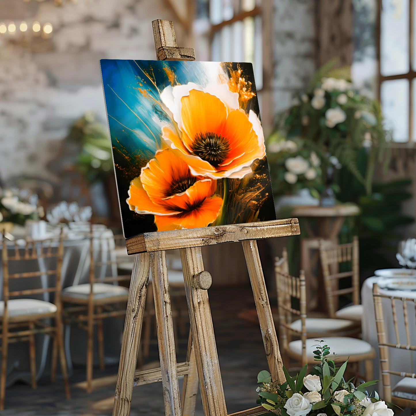 Yellow Poppy, Printed on glossy aluminium to enhance colour and detail. A great gift idea that will endure a lifetime...