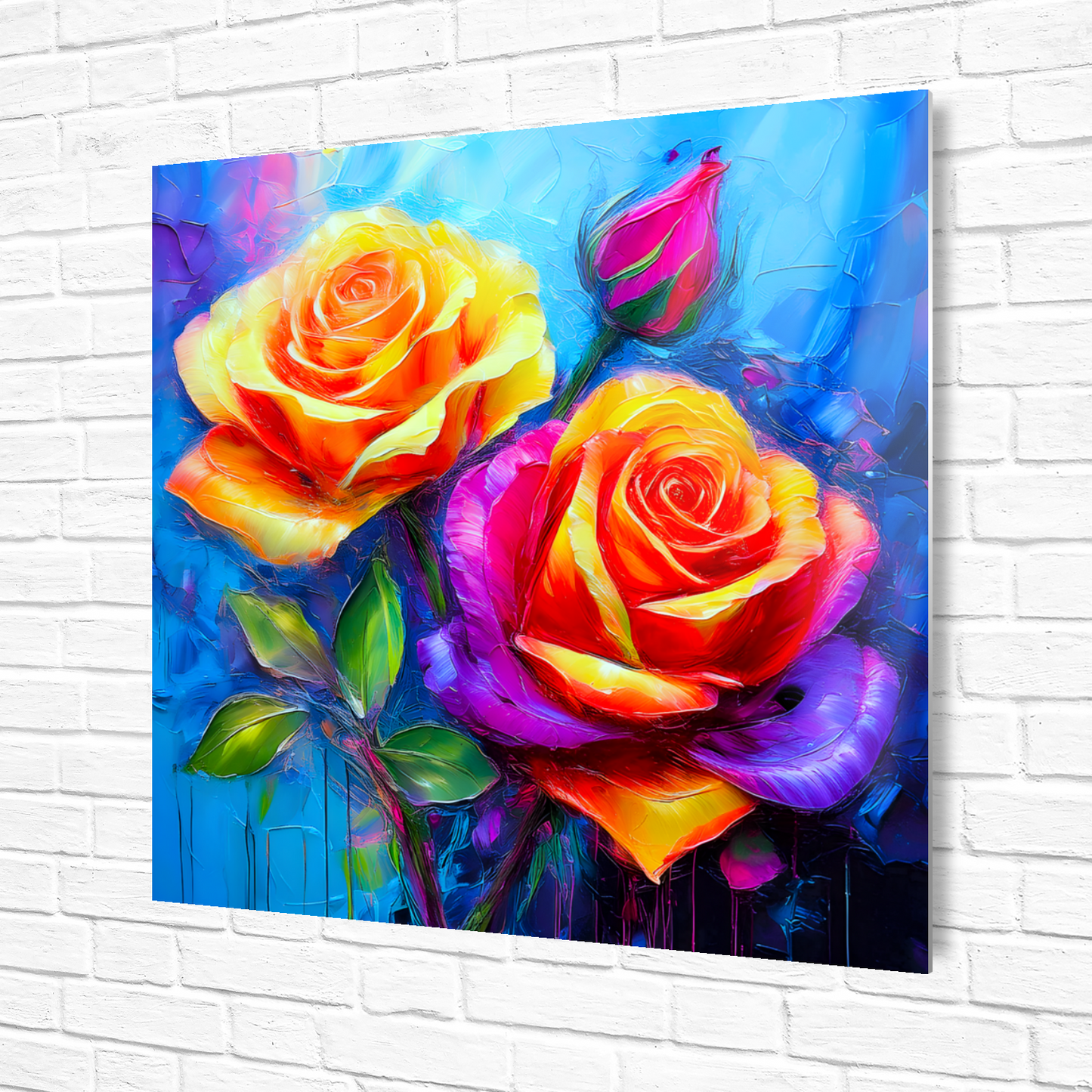 HT Rose 1, Printed on aluminium to enhance colour and detail. A great gift idea that will endure a lifetime...