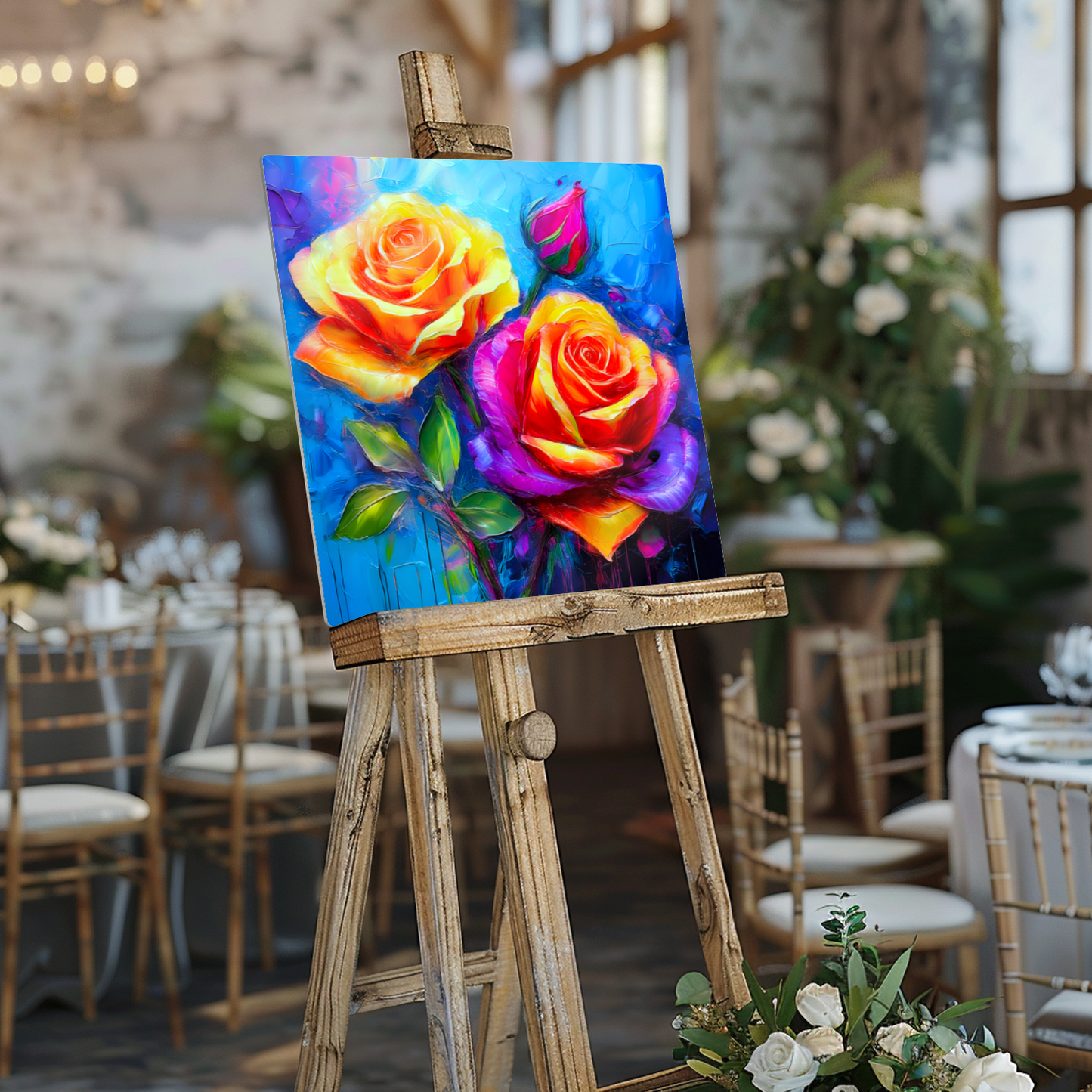 HT Rose 1, Printed on aluminium to enhance colour and detail. A great gift idea that will endure a lifetime...