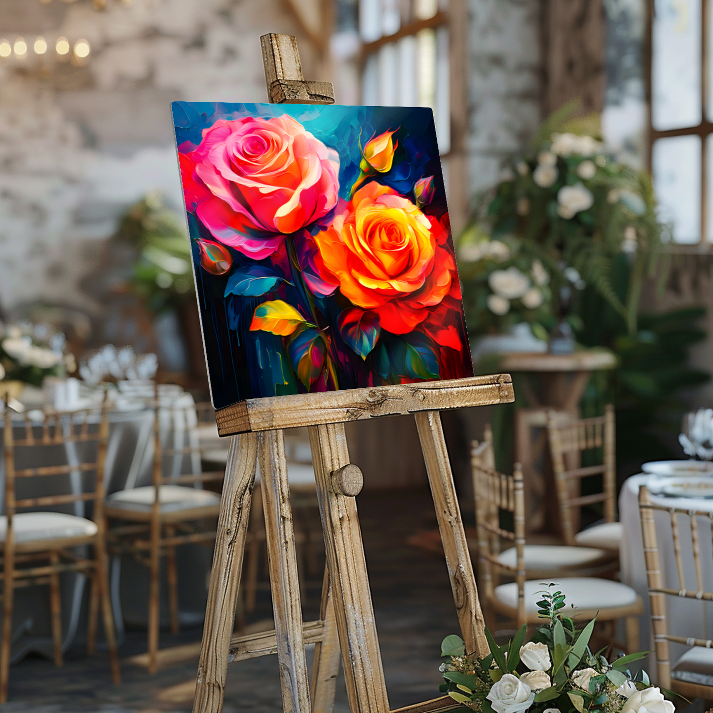 HT Rose 2, Printed on gloss aluminium to enhance colour and detail,great gift idea, unique print, an enduring gift...