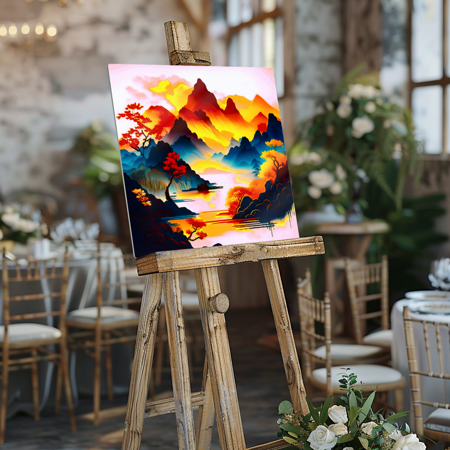 Japanese Art 1, Printed on gloss aluminium to enhance colour and detail, unique print, an enduring gift...