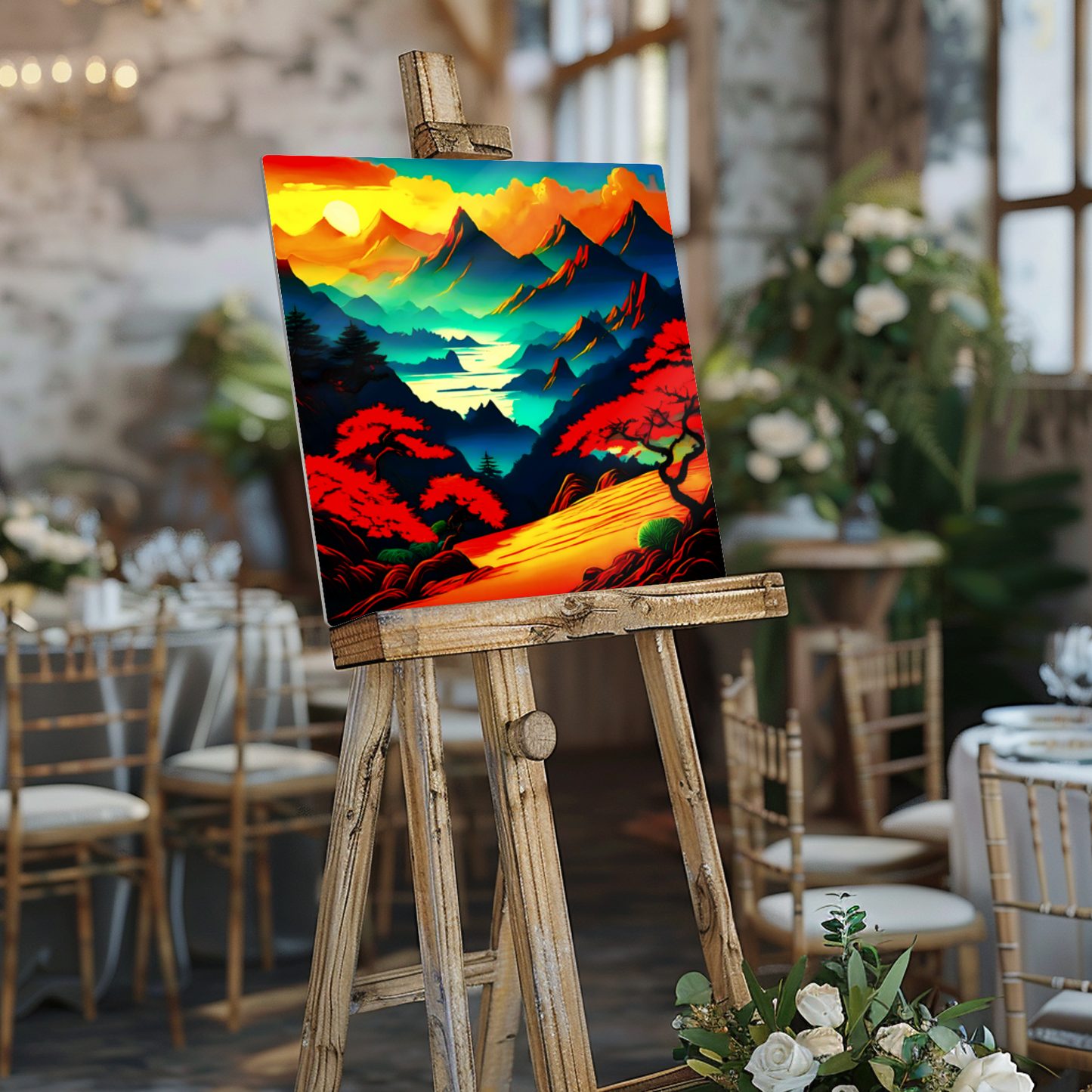 Japanese Art 7. Printed on gloss aluminium to enhance colour and detail, unique print, an enduring gift...