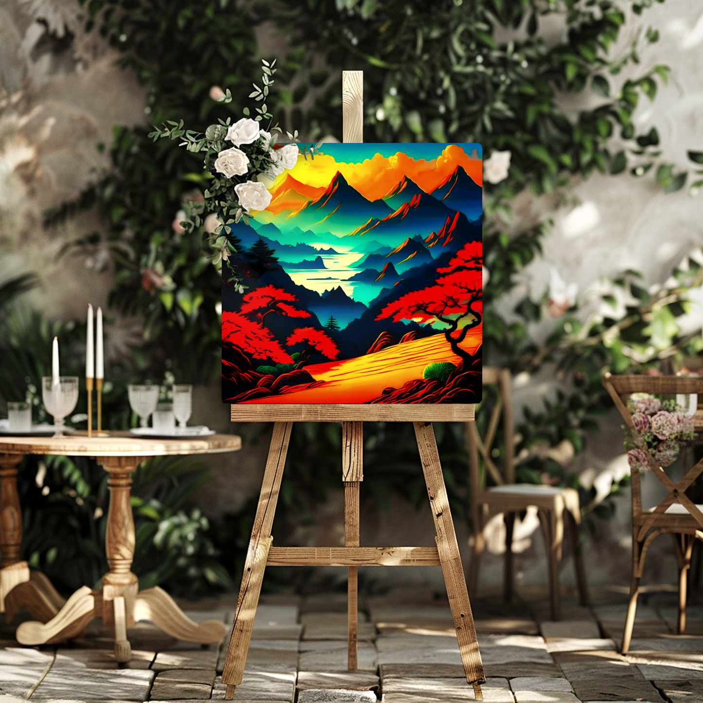 Japanese Art 7. Printed on gloss aluminium to enhance colour and detail, unique print, an enduring gift...