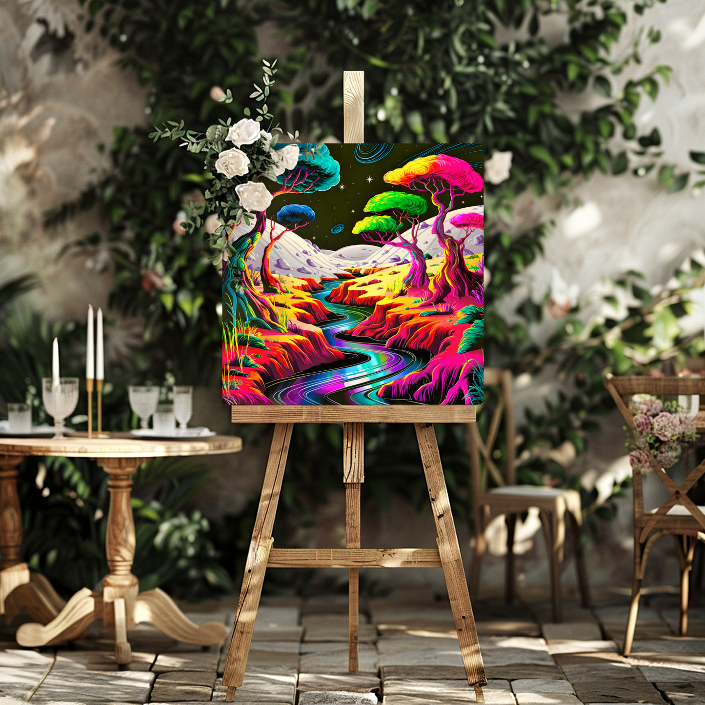 Fantasy World 1, Printed on aluminium to enhance colour and detail. A great gift idea that will endure a lifetime...