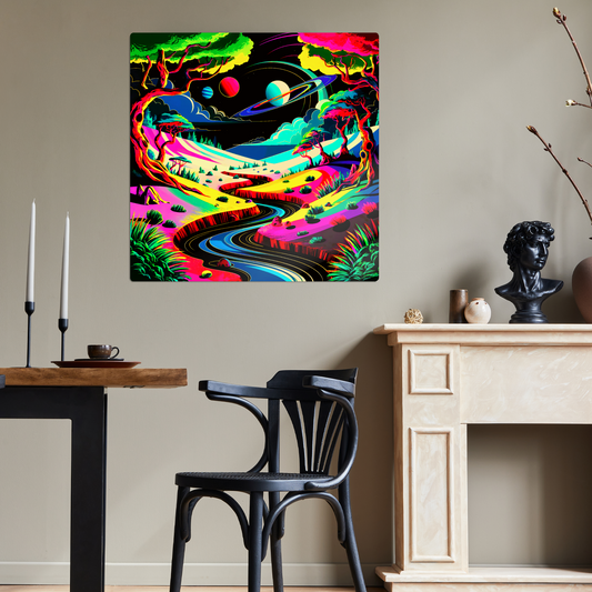 Fantasy World 2, Printed on aluminium to enhance colour and details. A great gift idea that will endure a lifetime...
