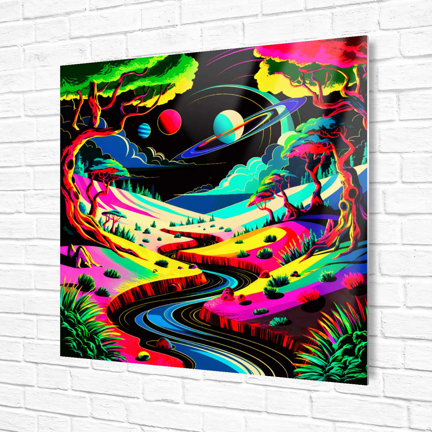 Fantasy World 2, Printed on aluminium to enhance colour and details. A great gift idea that will endure a lifetime...