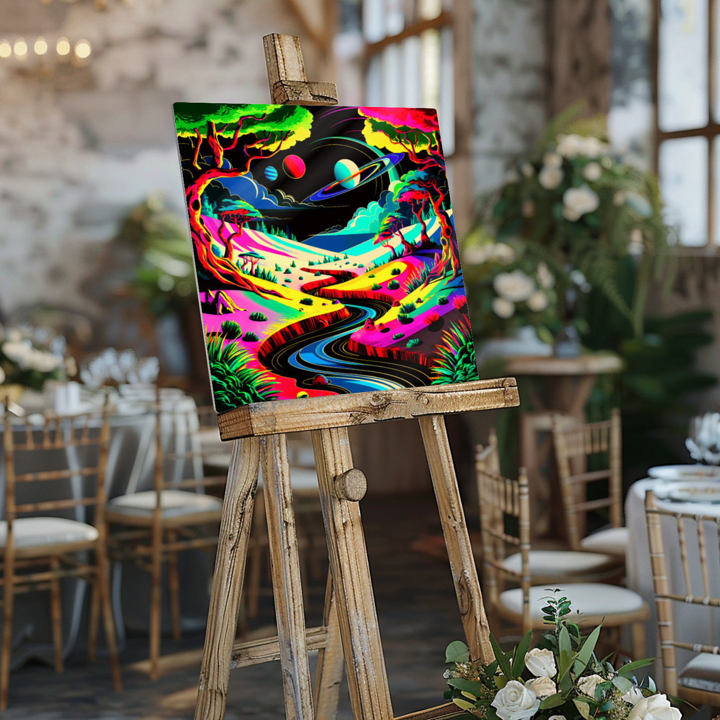 Fantasy World 2, Printed on aluminium to enhance colour and details. A great gift idea that will endure a lifetime...