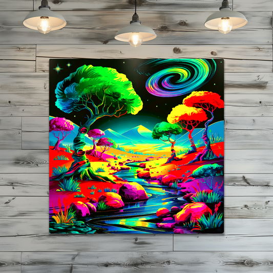 Fantasy World 3, Printed on aluminium to enhance colour and detail. A great gift that will endure a lifetime...