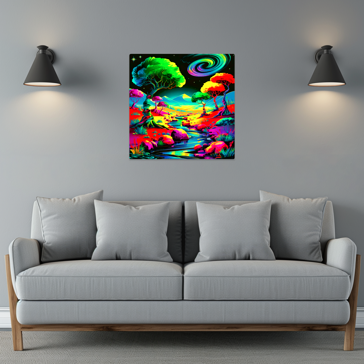 Fantasy World 3, Printed on aluminium to enhance colour and detail. A great gift that will endure a lifetime...