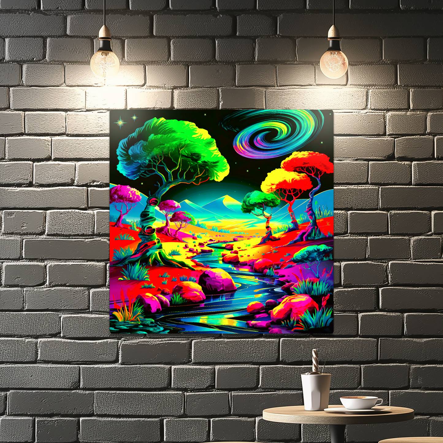 Fantasy World 3, Printed on aluminium to enhance colour and detail. A great gift that will endure a lifetime...