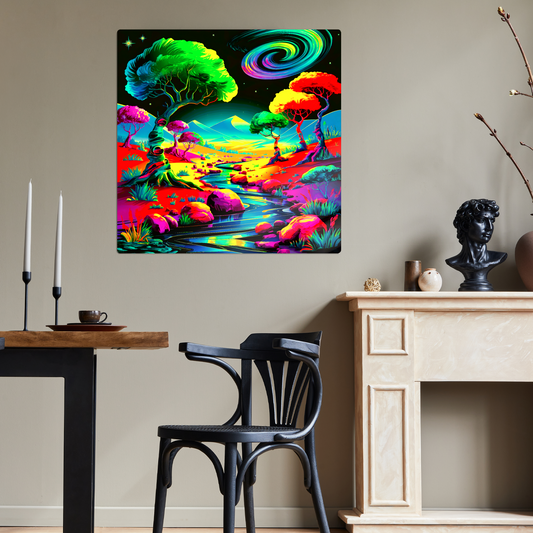 Fantasy World 3, Printed on aluminium to enhance colour and detail. A great gift that will endure a lifetime...