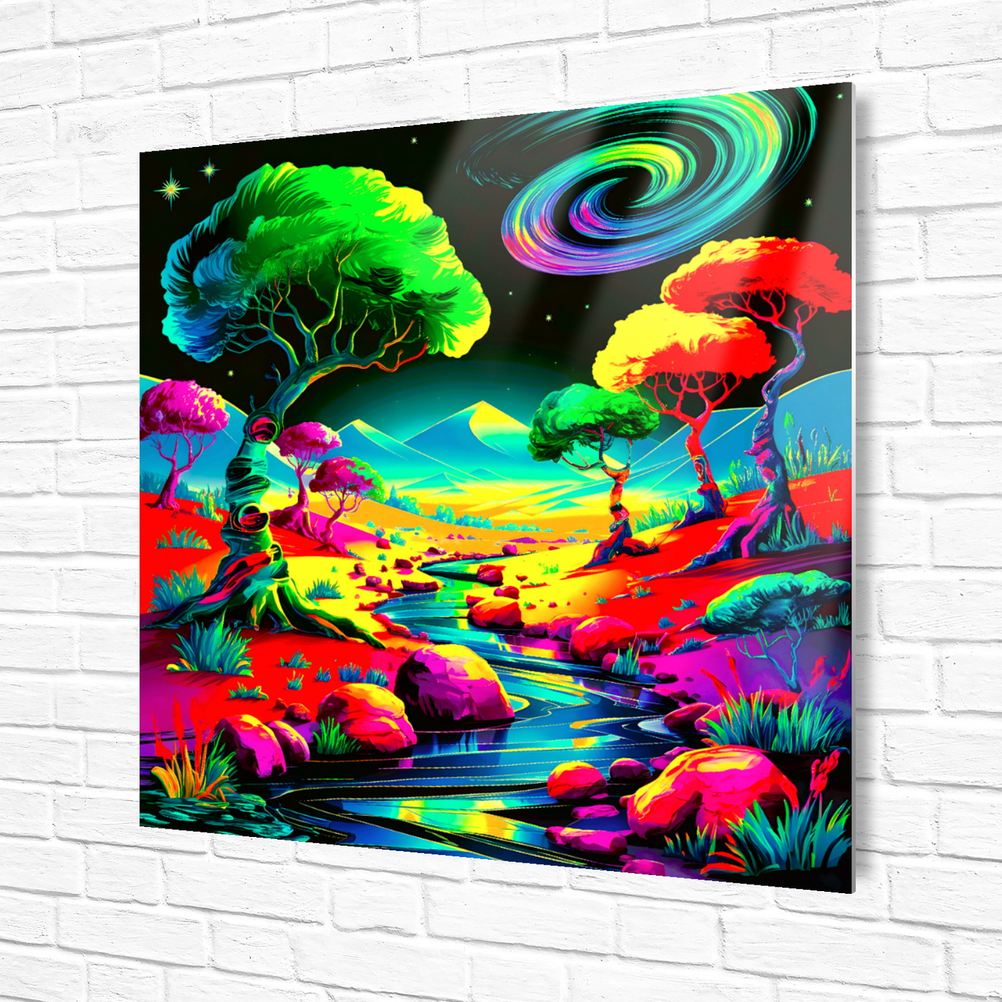 Fantasy World 3, Printed on aluminium to enhance colour and detail. A great gift that will endure a lifetime...