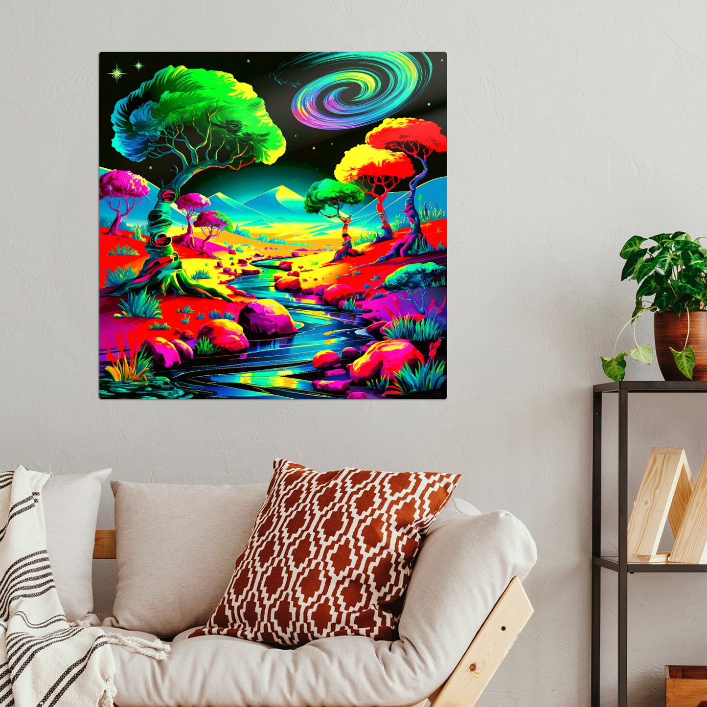 Fantasy World 3, Printed on aluminium to enhance colour and detail. A great gift that will endure a lifetime...