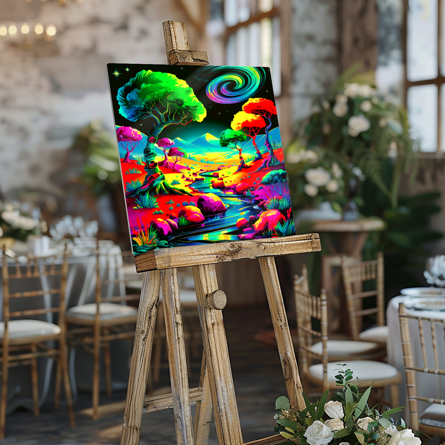 Fantasy World 3, Printed on aluminium to enhance colour and detail. A great gift that will endure a lifetime...