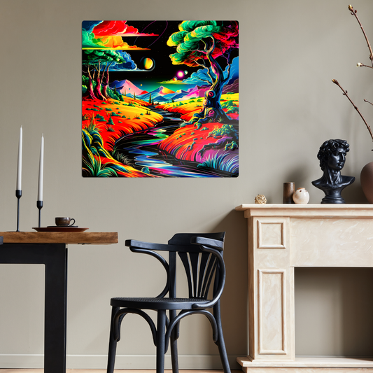 Fantasy World 4, Printed on aluminium to enhance colour and detail. A great gift idea that will endure a lifetime...