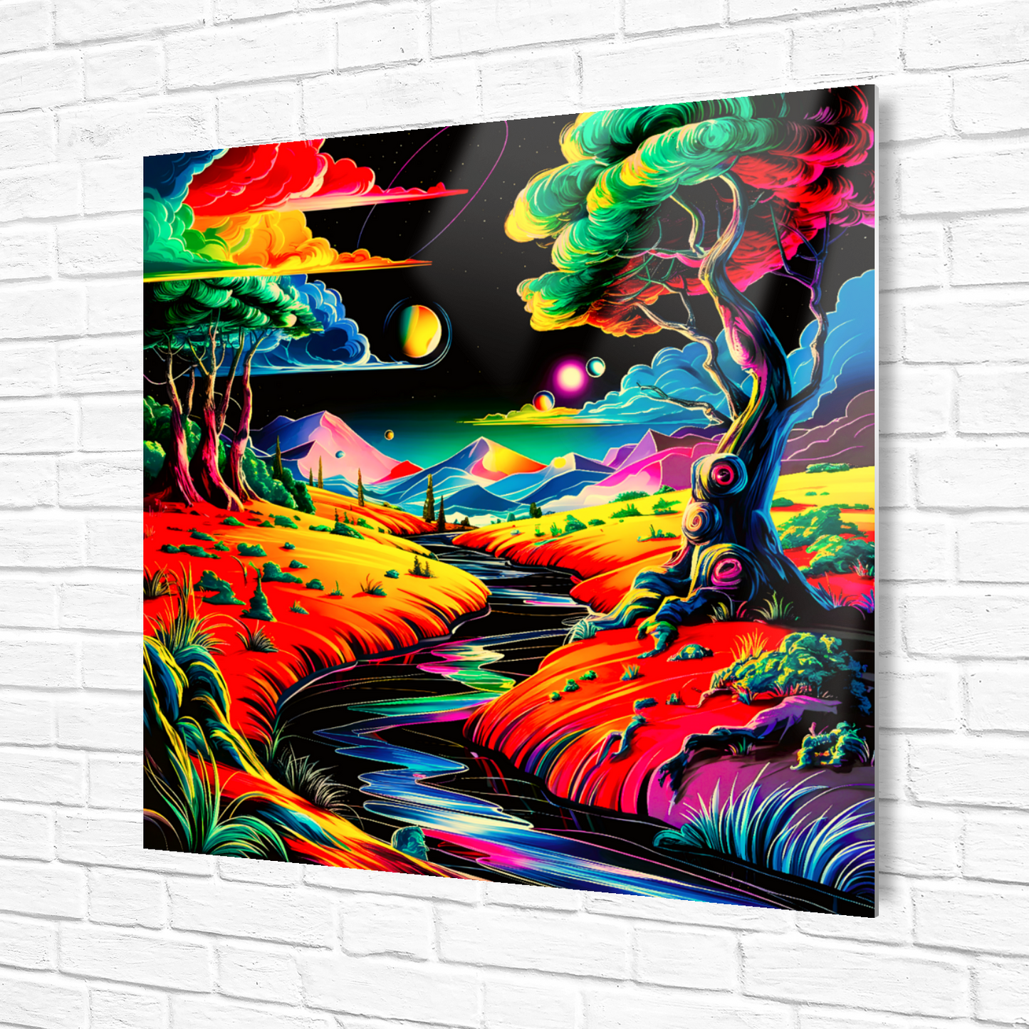 Fantasy World 4, Printed on aluminium to enhance colour and detail. A great gift idea that will endure a lifetime...