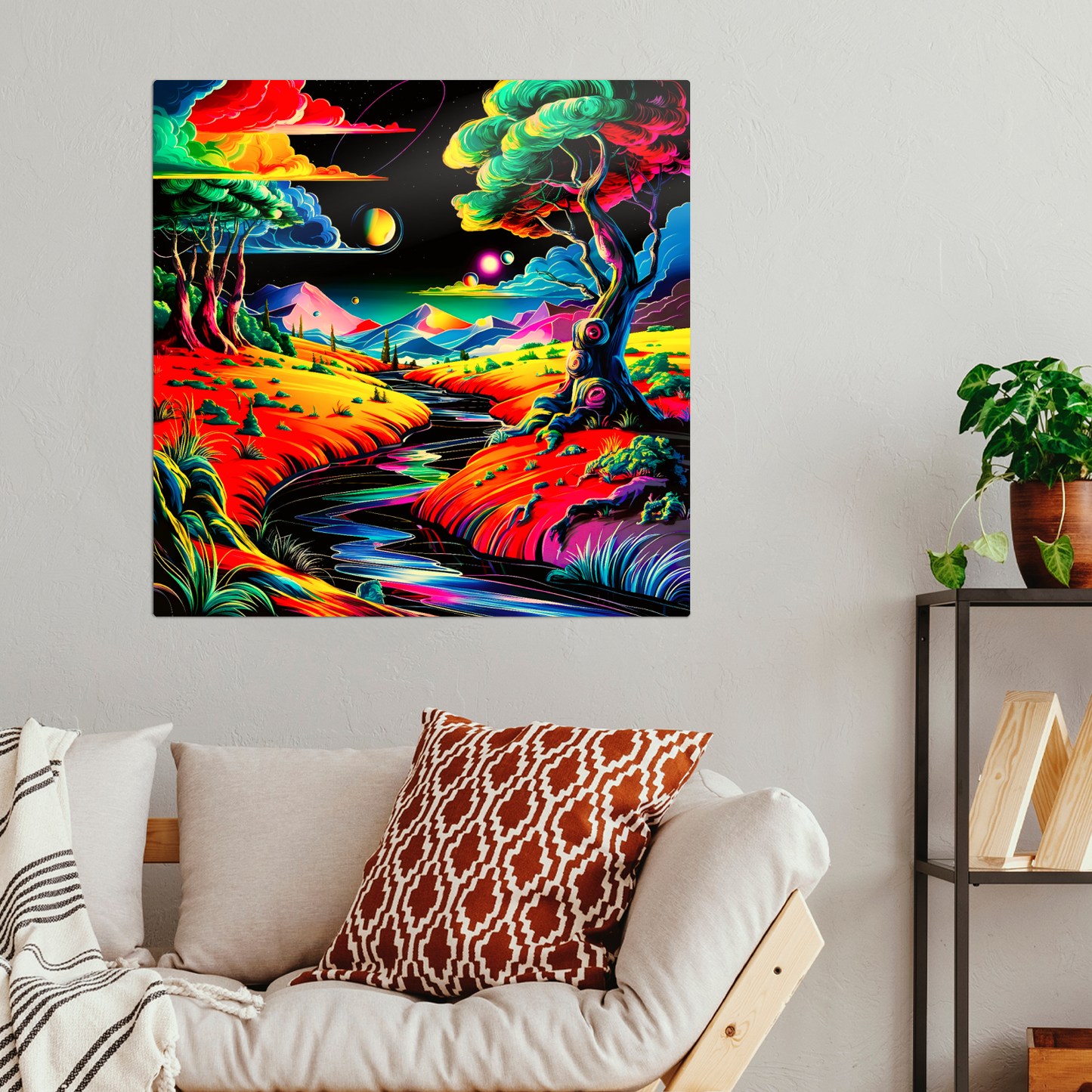 Fantasy World 4, Printed on aluminium to enhance colour and detail. A great gift idea that will endure a lifetime...