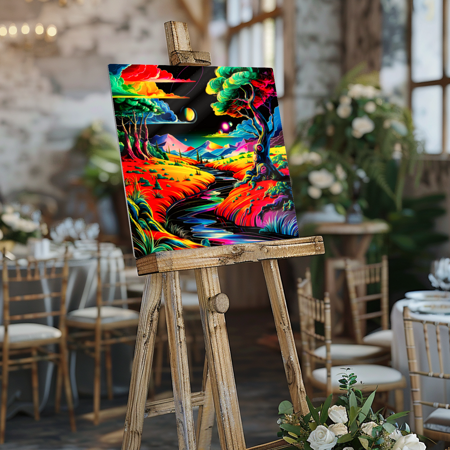 Fantasy World 4, Printed on aluminium to enhance colour and detail. A great gift idea that will endure a lifetime...