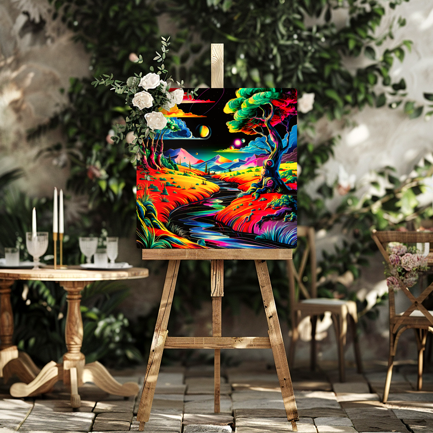 Fantasy World 4, Printed on aluminium to enhance colour and detail. A great gift idea that will endure a lifetime...