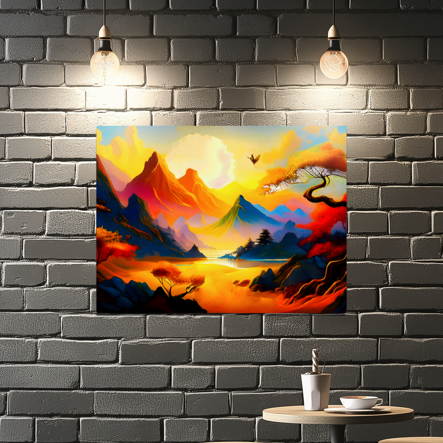 Fantasy Landscape FLM5, Printed on aluminium to enhance colour and detail. A gift that will endure a lifetime...