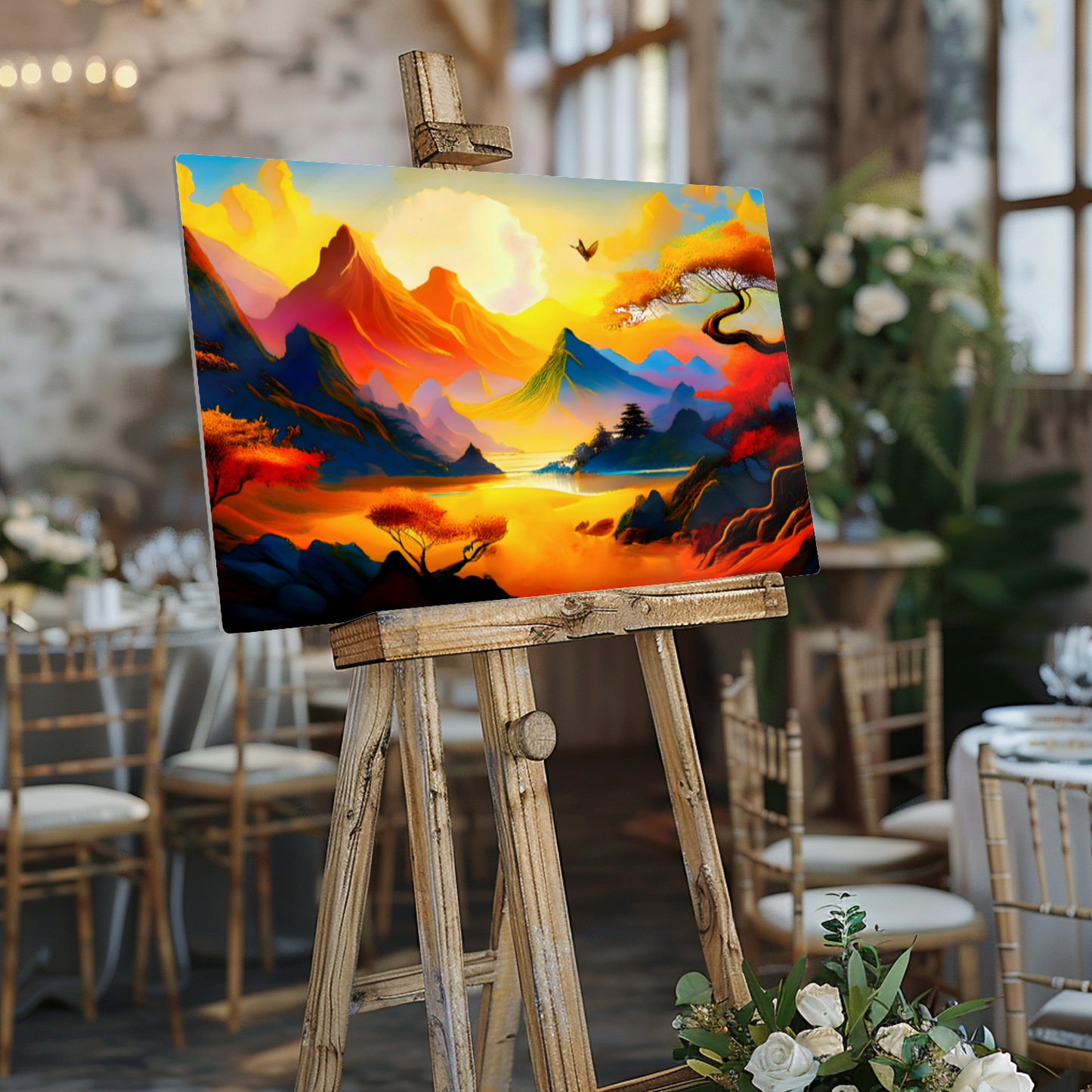 Fantasy Landscape FLM5, Printed on aluminium to enhance colour and detail. A gift that will endure a lifetime...
