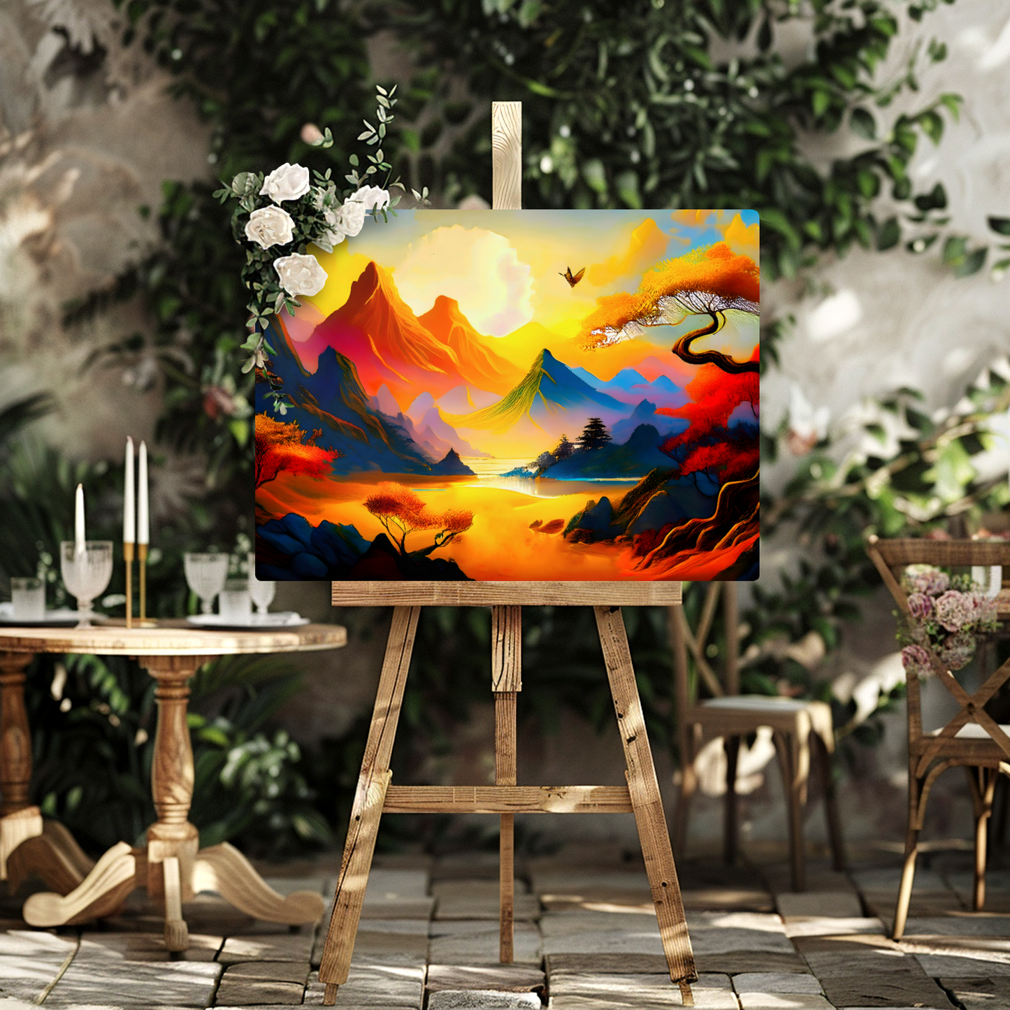 Fantasy Landscape FLM5, Printed on aluminium to enhance colour and detail. A gift that will endure a lifetime...
