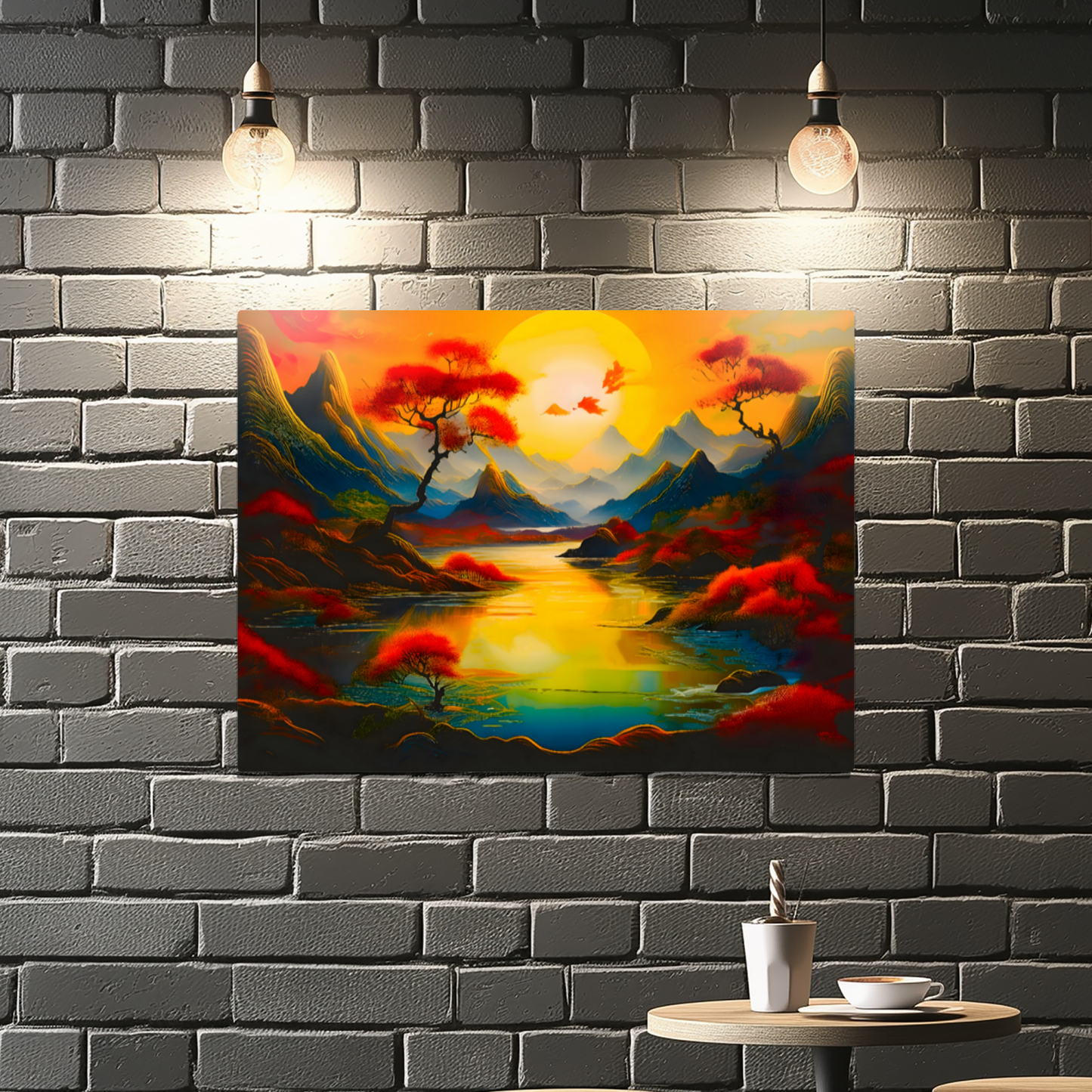 Fantasy Landscape FLM6, Printed on aluminium to enhance colour and detail. A gift that will endure a lifetime...