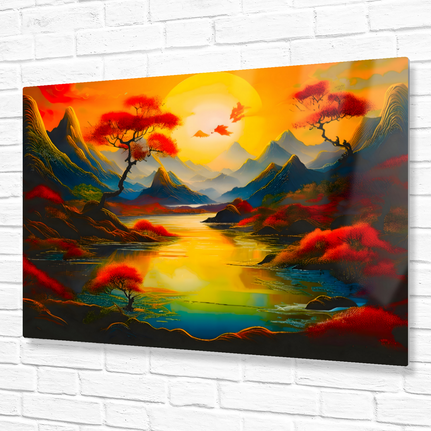 Fantasy Landscape FLM6, Printed on aluminium to enhance colour and detail. A gift that will endure a lifetime...